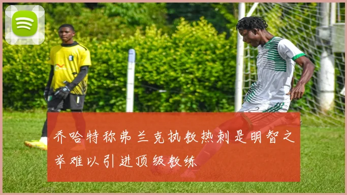 乔哈特称弗兰克执教热刺是明智之举难以引进顶级教练